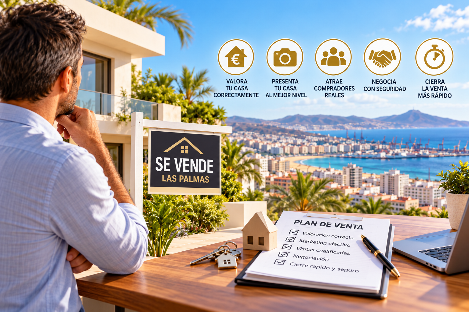 ¿Cómo vender una casa rápido en Las Palmas de Gran Canaria sin malvenderla?