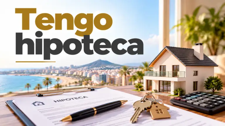 Propietario revisando documentos hipotecarios en una vivienda en Las Palmas de Gran Canaria