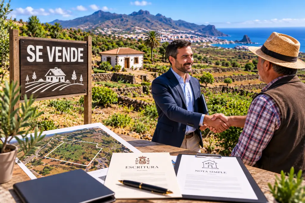 ¿Cómo vender una finca rústica en Gran Canaria y encontrar al comprador adecuado? en Las Palmas de Gran Canaria